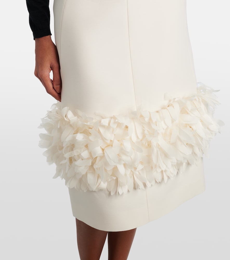  Toteme Toteme Midirock Petal Aus Wolle Und Seide 