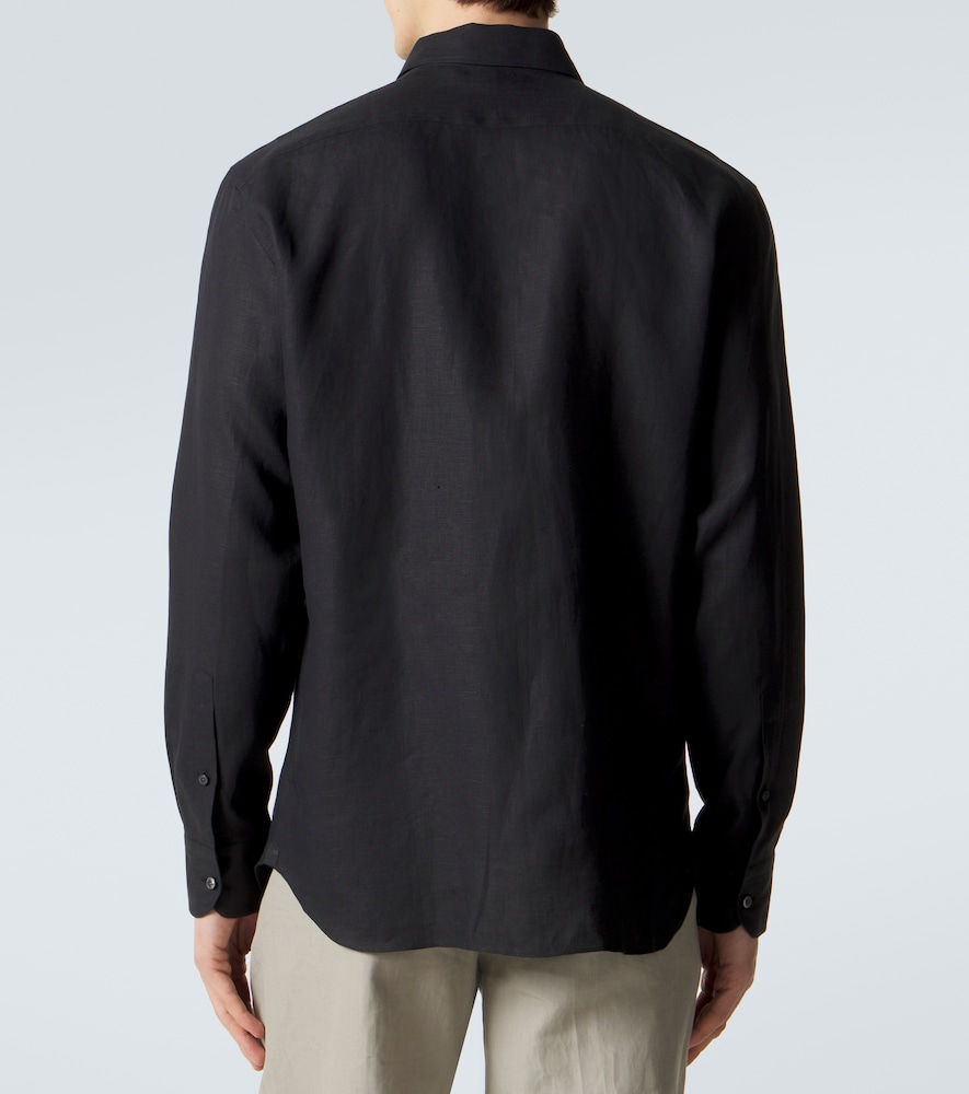  Zegna Zegna Linen Shirt 