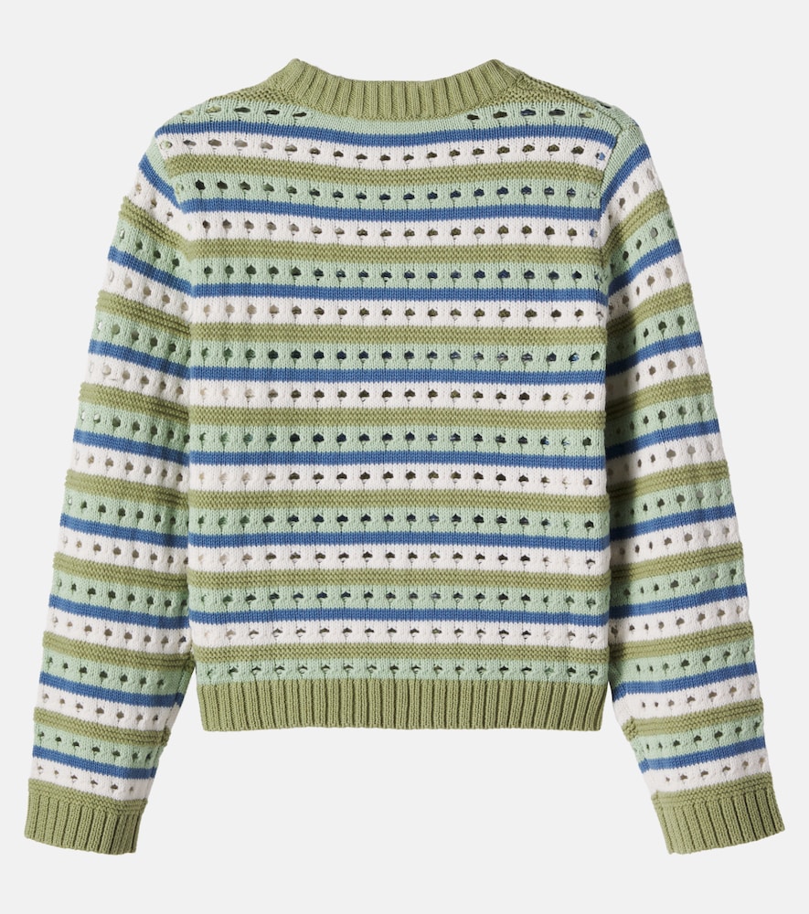  Stella Mccartney Kids Stella Mccartney Kids Bestickter Pullover Aus Baumwolle 