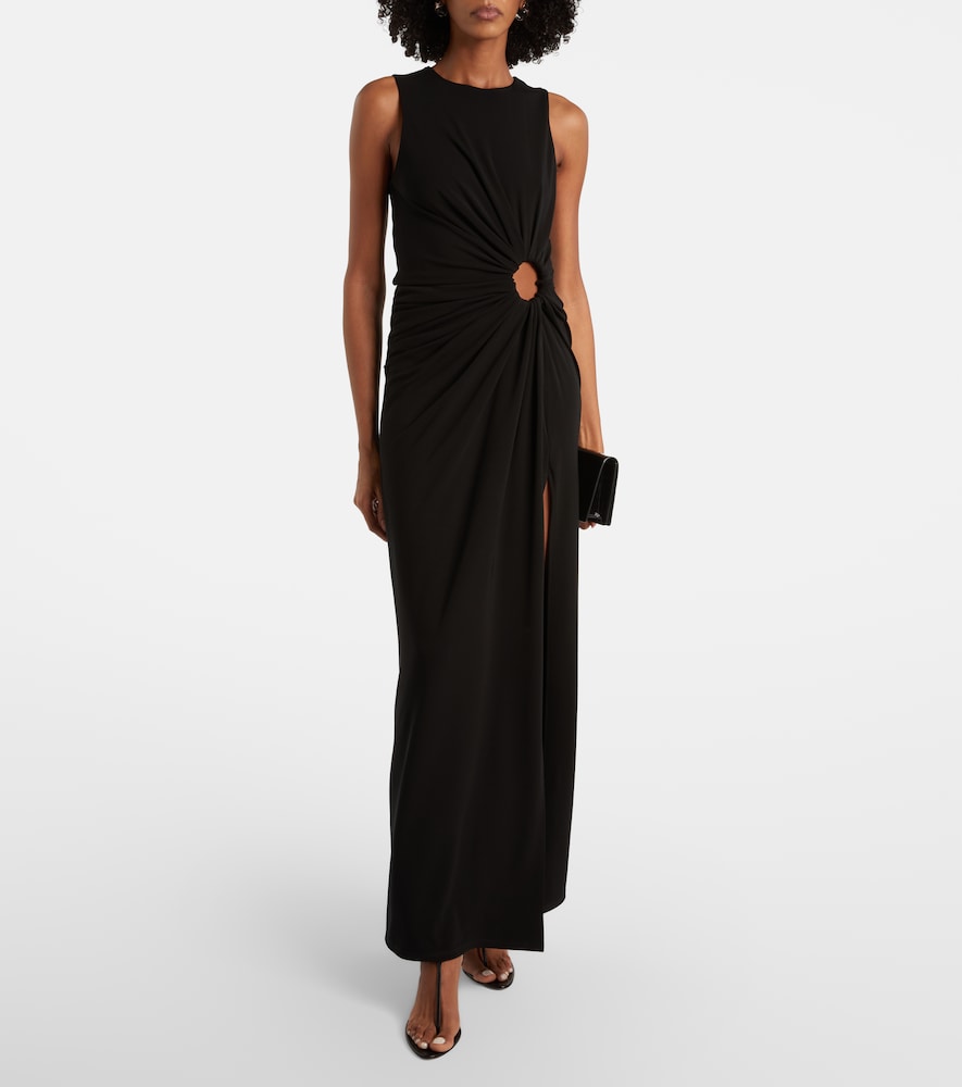  Sportmax Sportmax Maxikleid Aus Jersey 