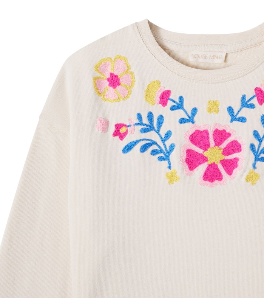  Louise Misha Louise Misha Estella Cotton Jersey Sweatshirt 