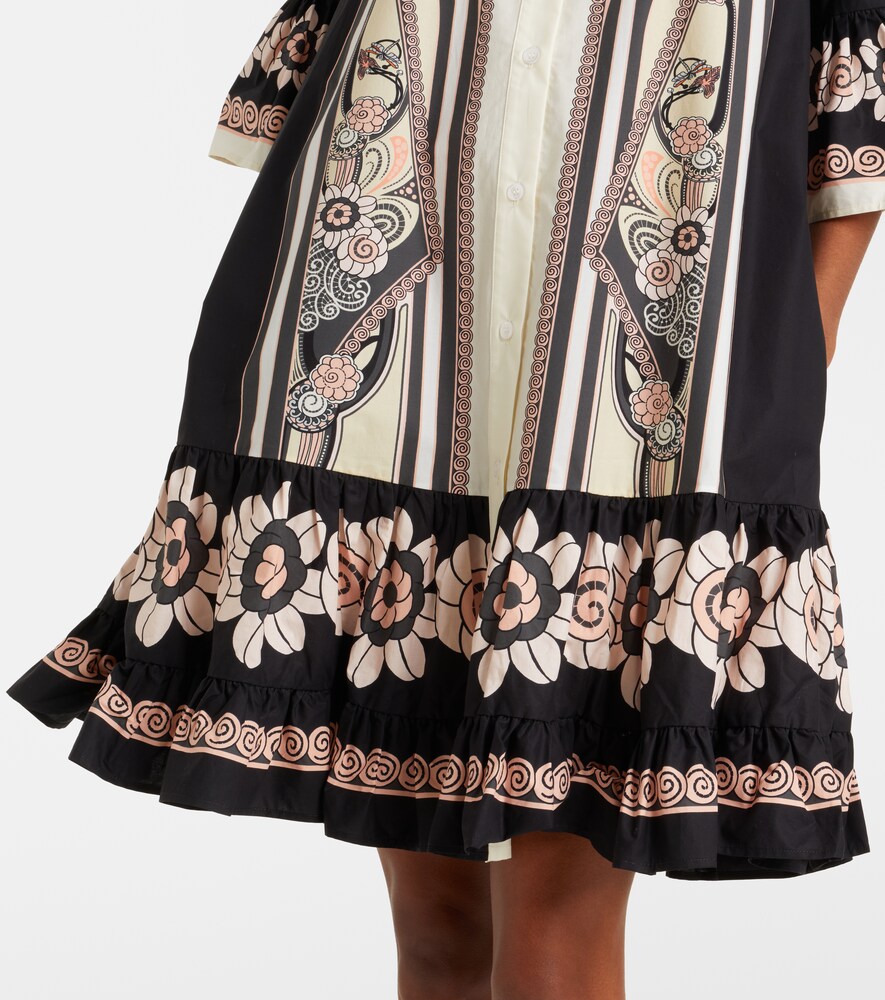  La Doublej La Doublej Hemdblusenkleid Choux Aus Baumwollpopeline 