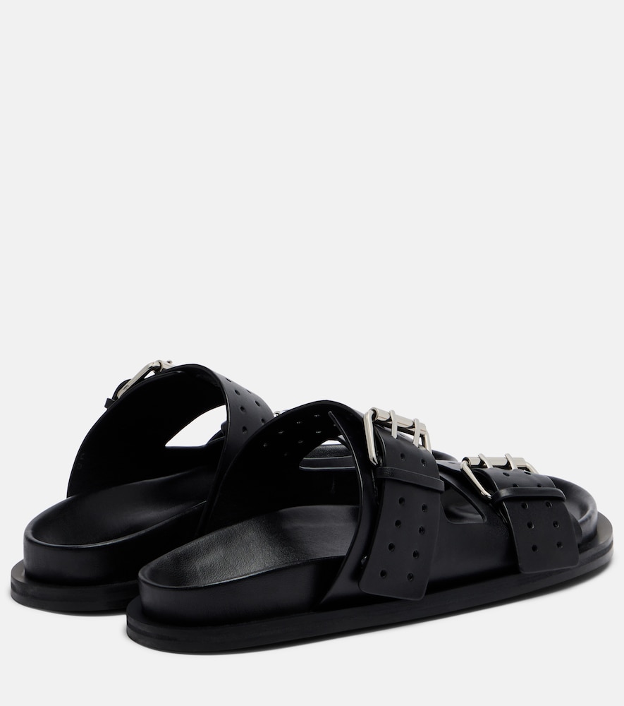  A.emery A.emery Leon Leather Slides 