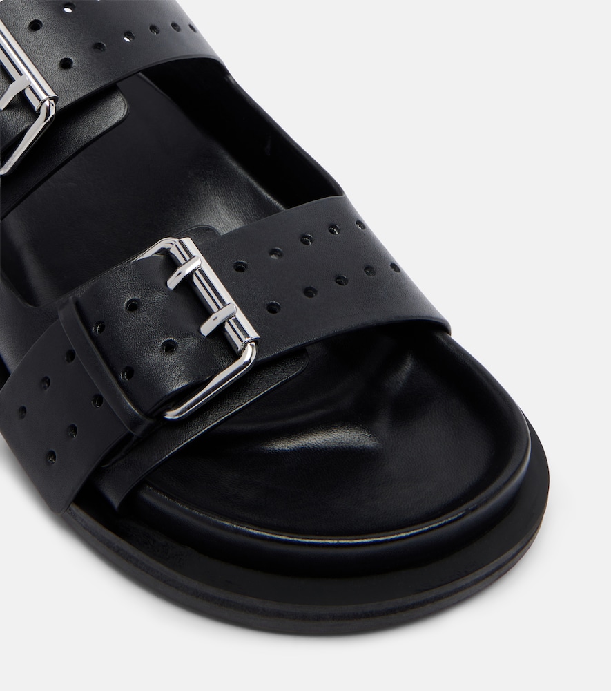  A.emery A.emery Leon Leather Slides 