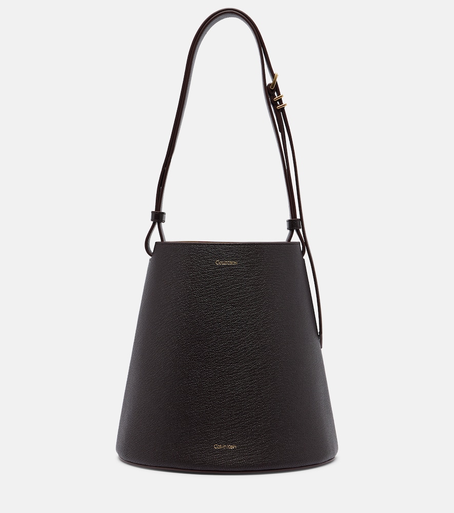 Borsa a secchiello Orbita Small in pelle