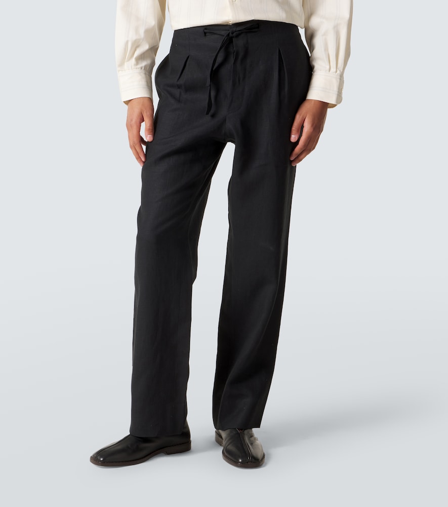  Stoffa Stã²ffa Linen Straight Pants 