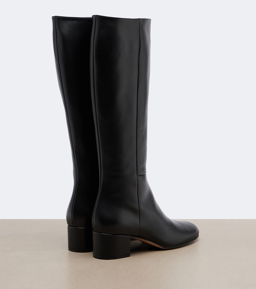 Joelle Leather Knee-High Boots