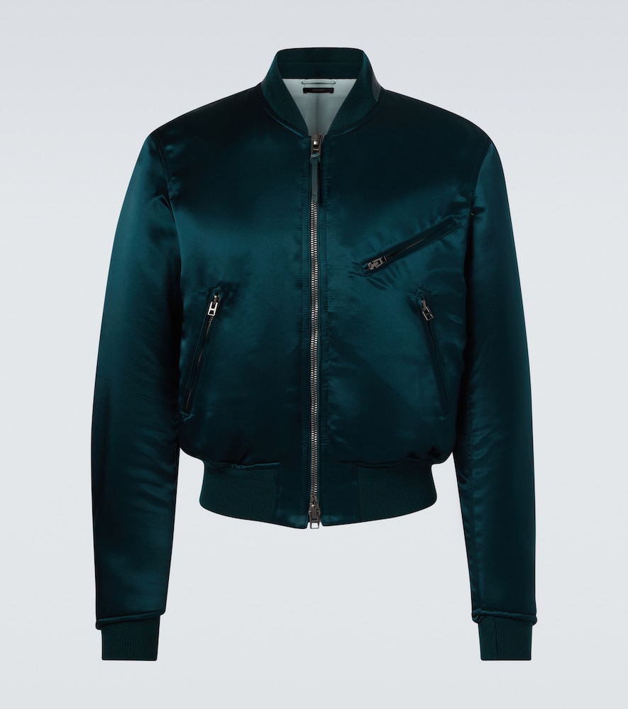 Bomber in raso