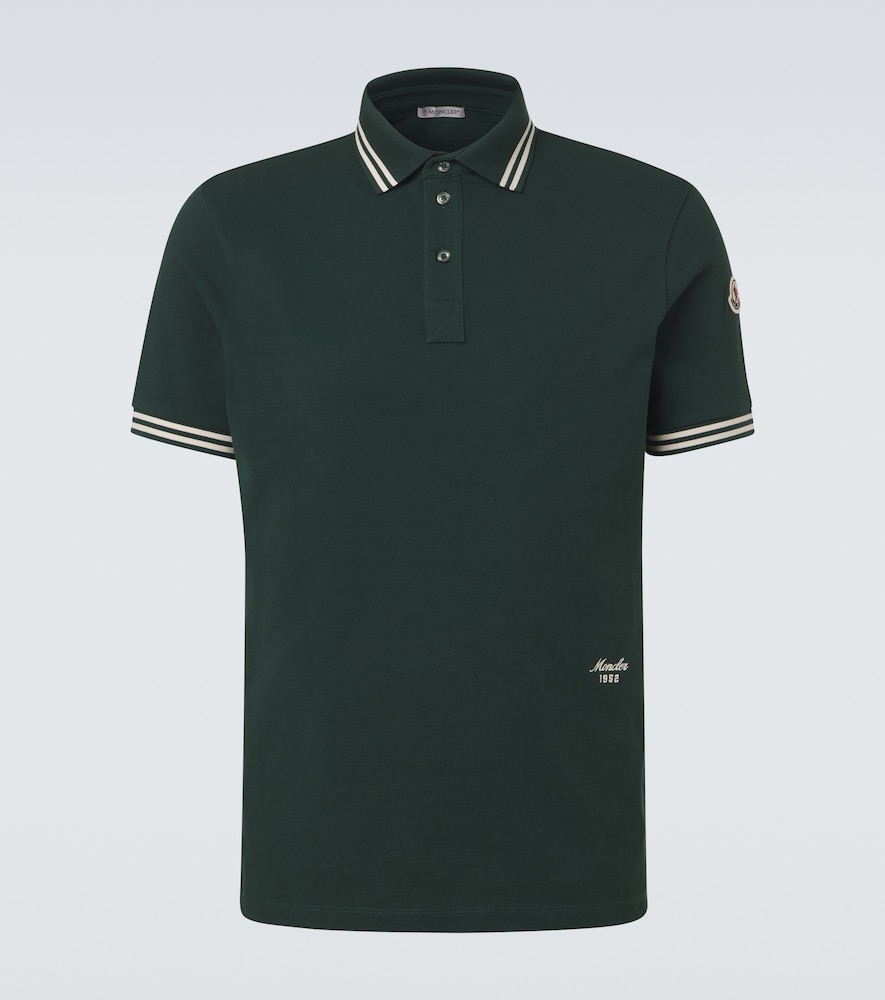 Moncler Cotton piqué polo shirt | Thumbnail 7