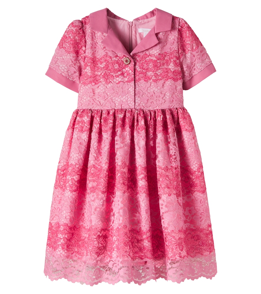 Verziertes Kleid aus Spitze