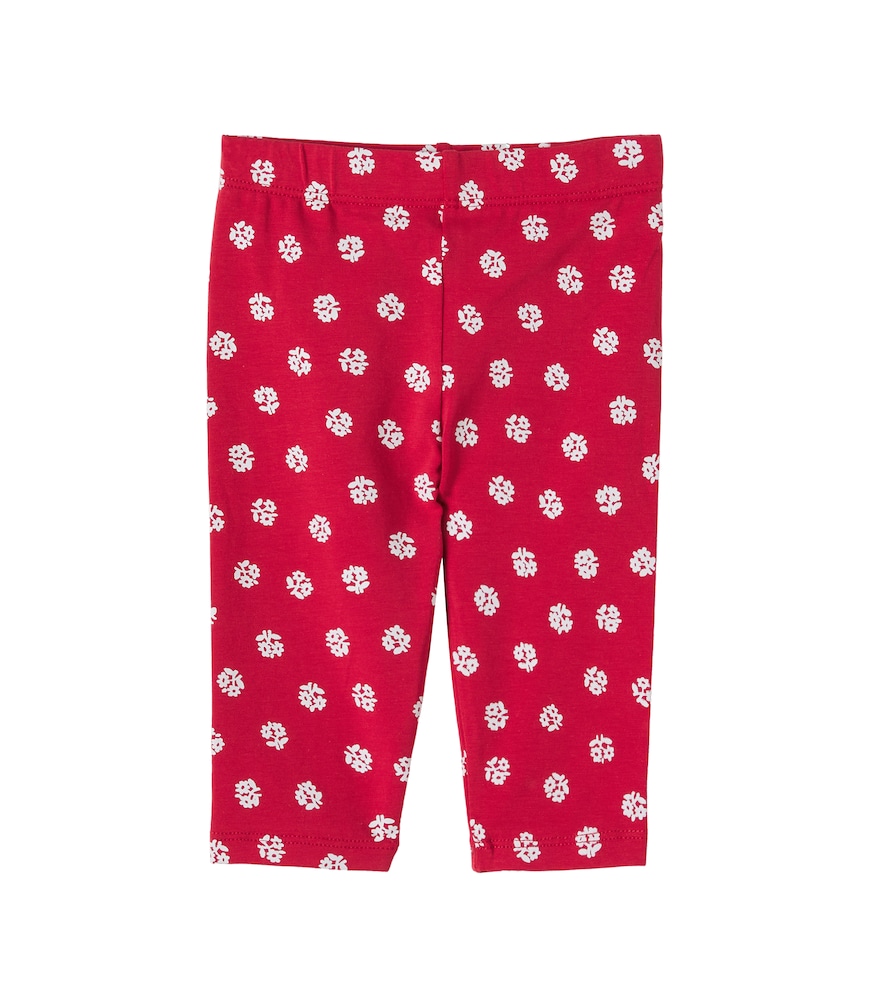 Stella McCartney Kids Baby floral cotton jersey pants　ステラ マッカートニー キッズ ベビー フローラル コットン ジャージ パンツ Stella