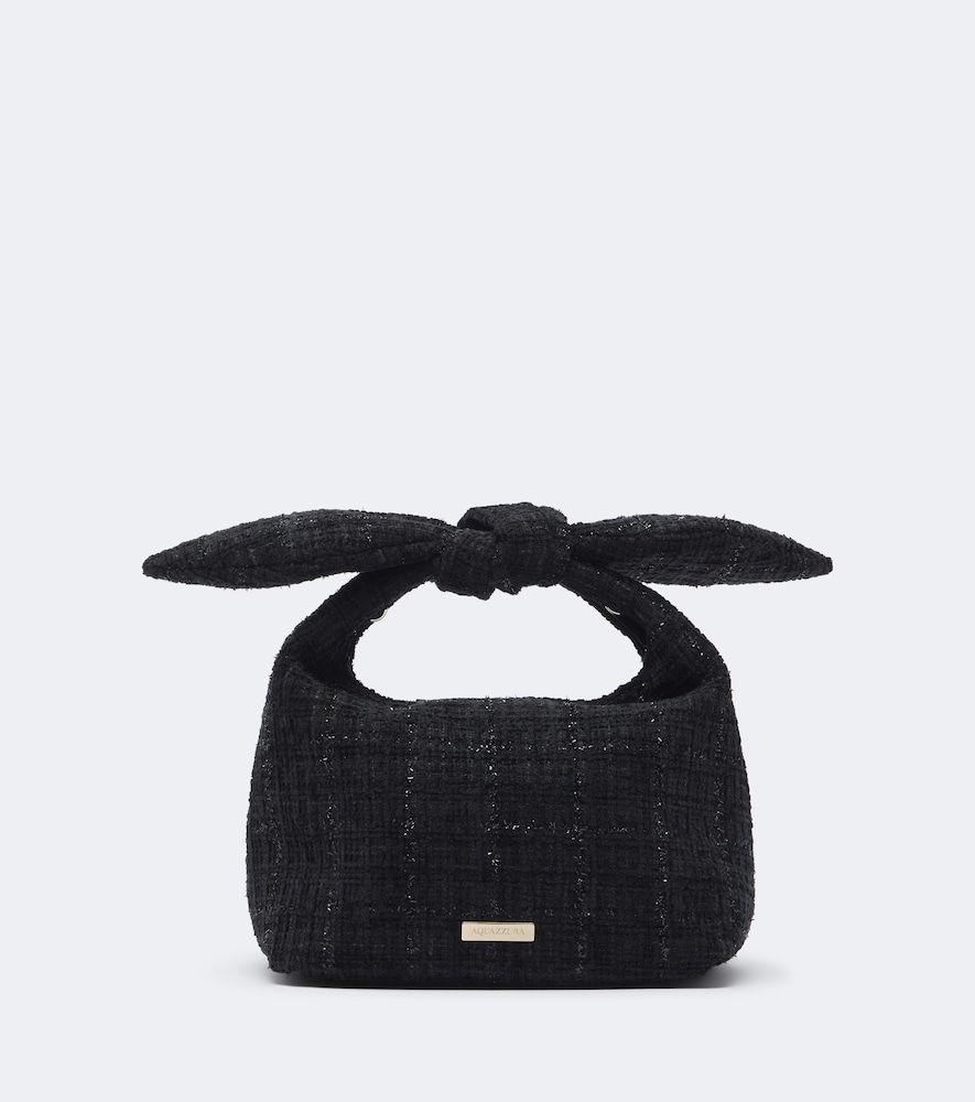 Henkeltasche Bow Tie Mini aus Canvas