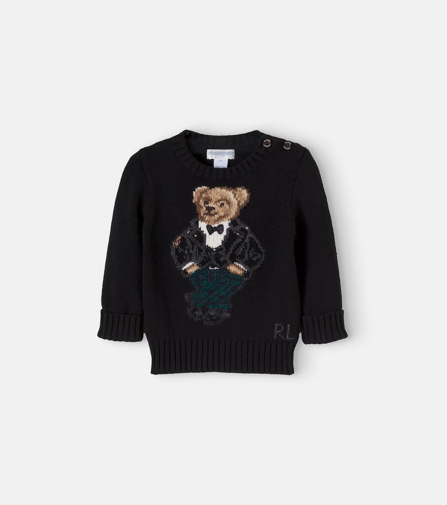 Baby Pullover Polo Bear aus Baumwolle
