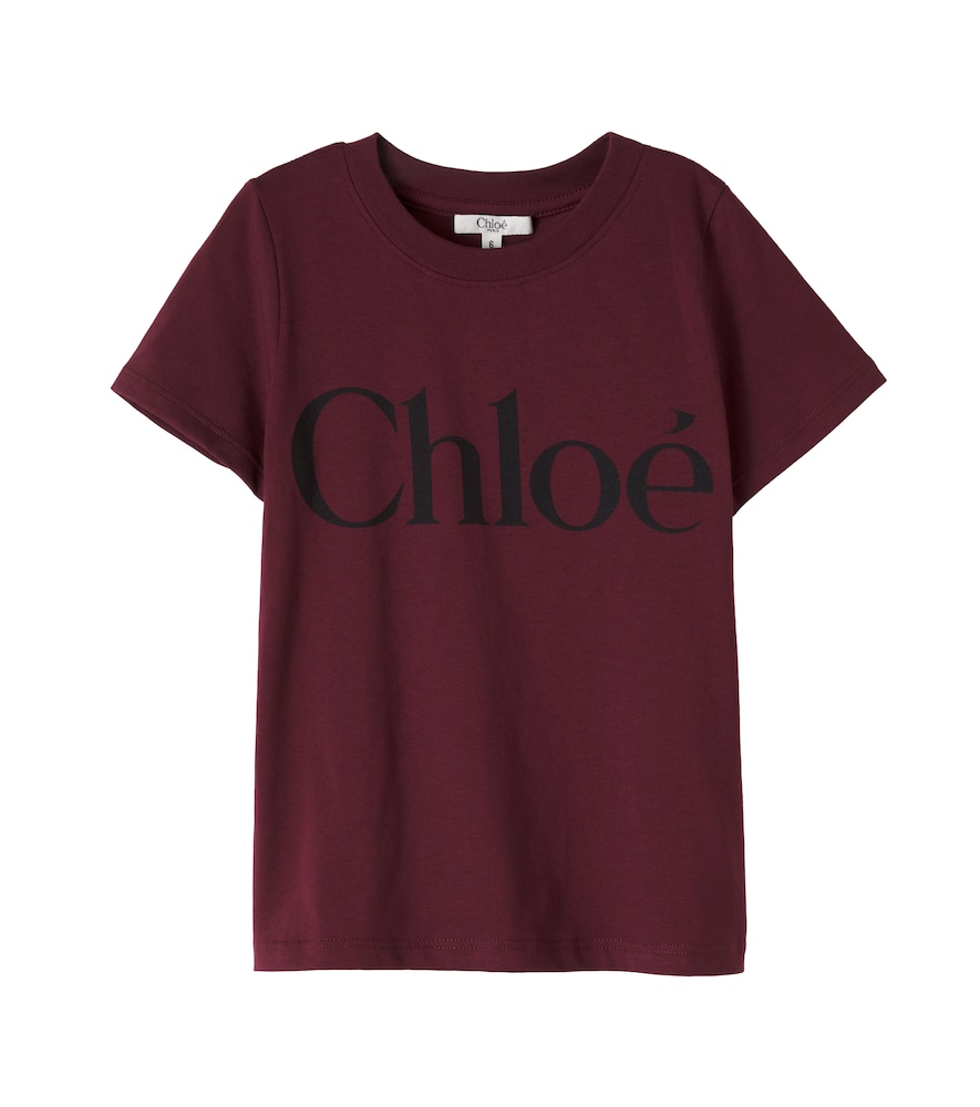 Chloé Kids T-Shirt aus Baumwolle