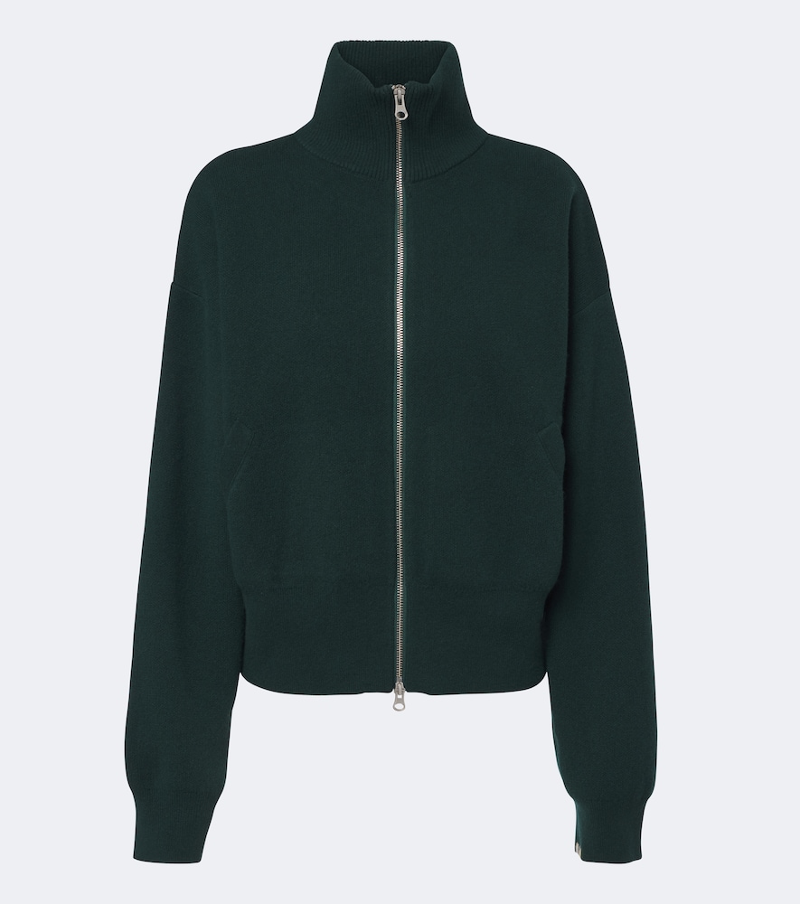 Extreme Cashmere N°385 Xtra Cute Cashmere Jacket In Green