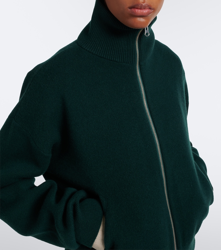 N°385 Xtra Cute Cashmere Zip-Up Sweater
