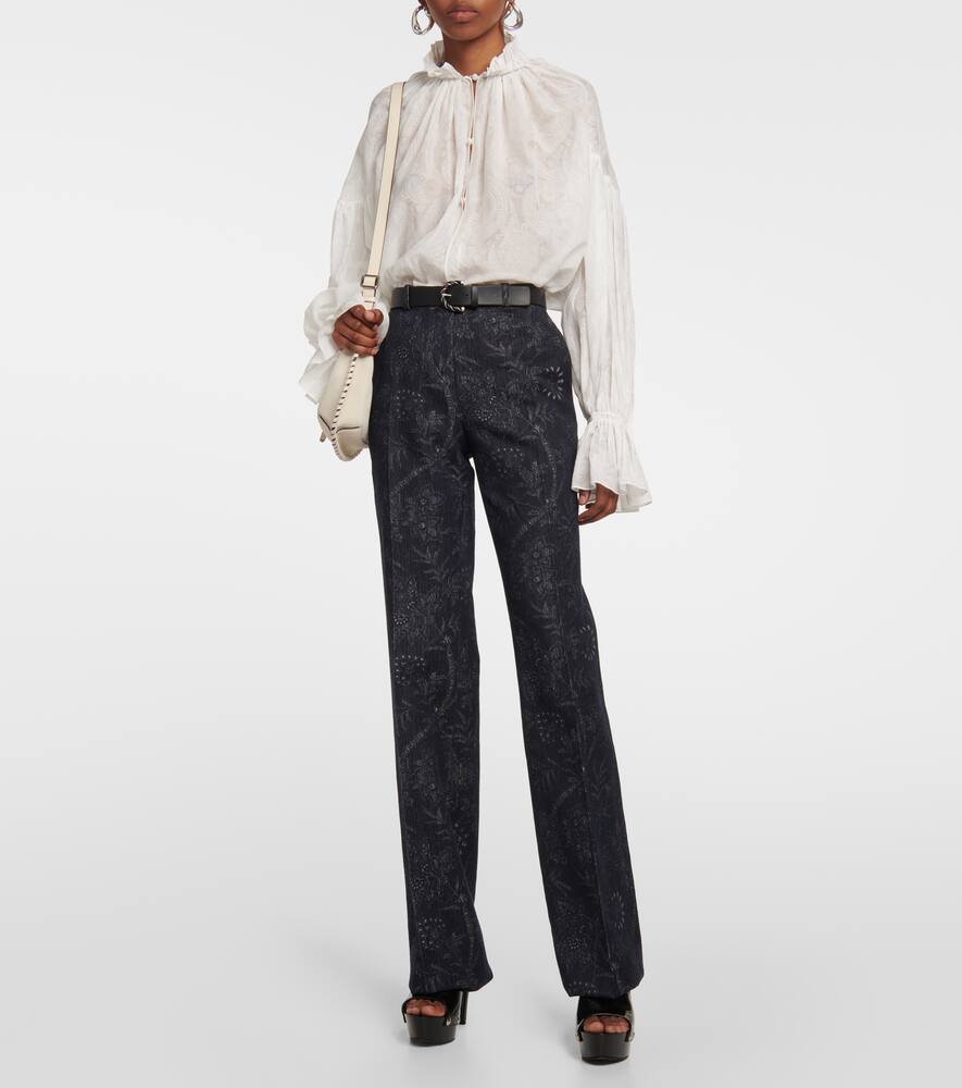 PARIS TEXAS CONSUELO PATENT LEATHER MULES