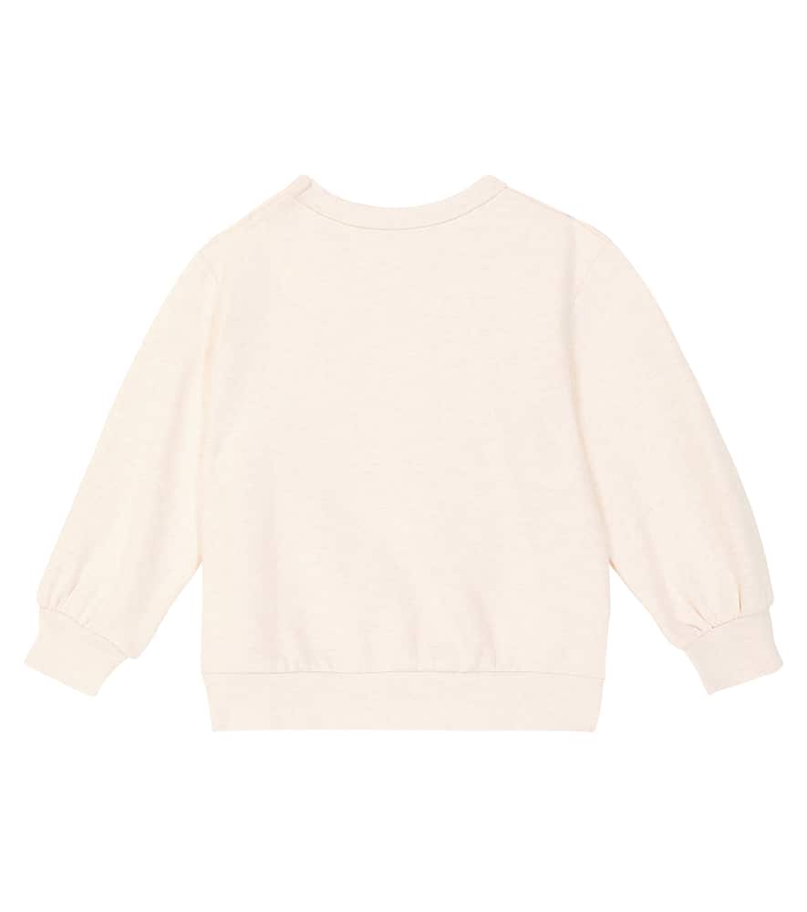 Tinycottons Doux Chamonix Cotton Sweatshirt In Grey
