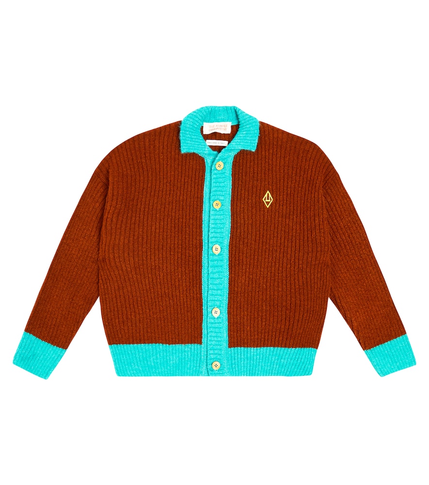 the animals observatory cardigan toucan en laine