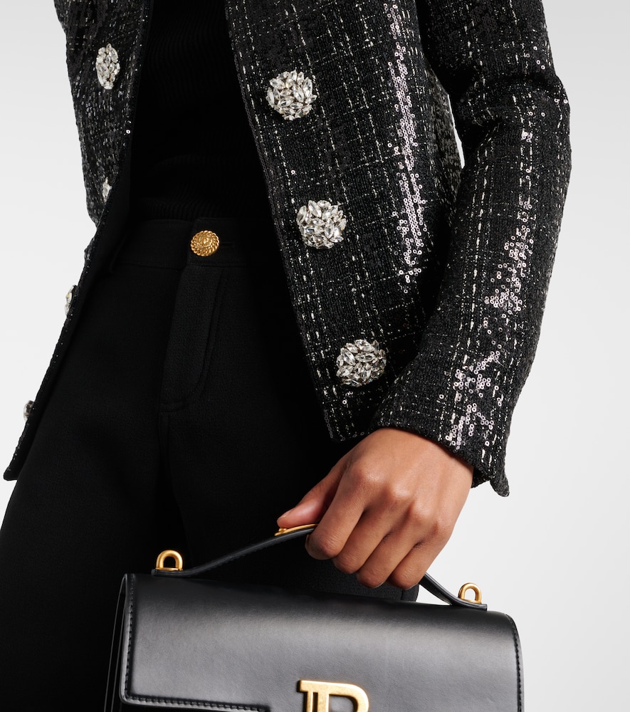  Balmain Balmain Jacke Aus Tweed Mit Pailletten 