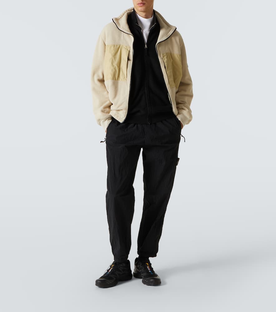 Stone Island 46753 Cotton Pile With Nylon-tc In Beige