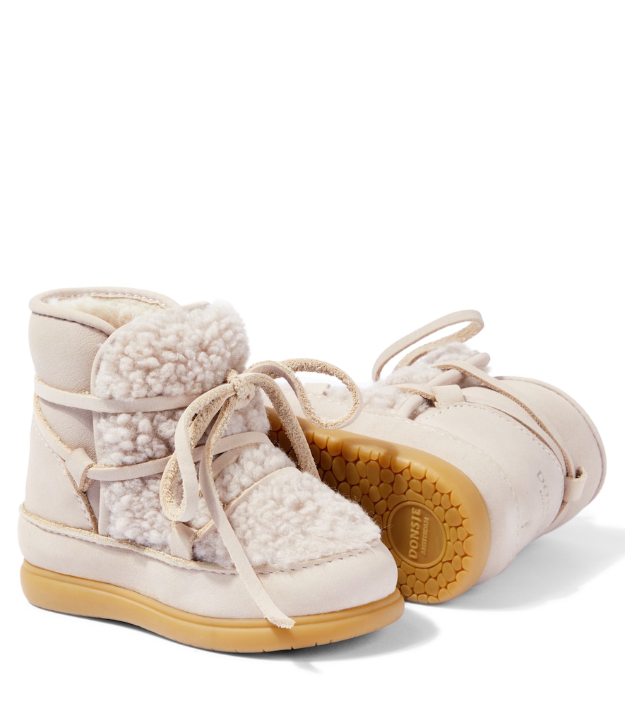  Donsje Donsje Baby Schuhe Ceysa Aus Teddyfleece Und Leder 