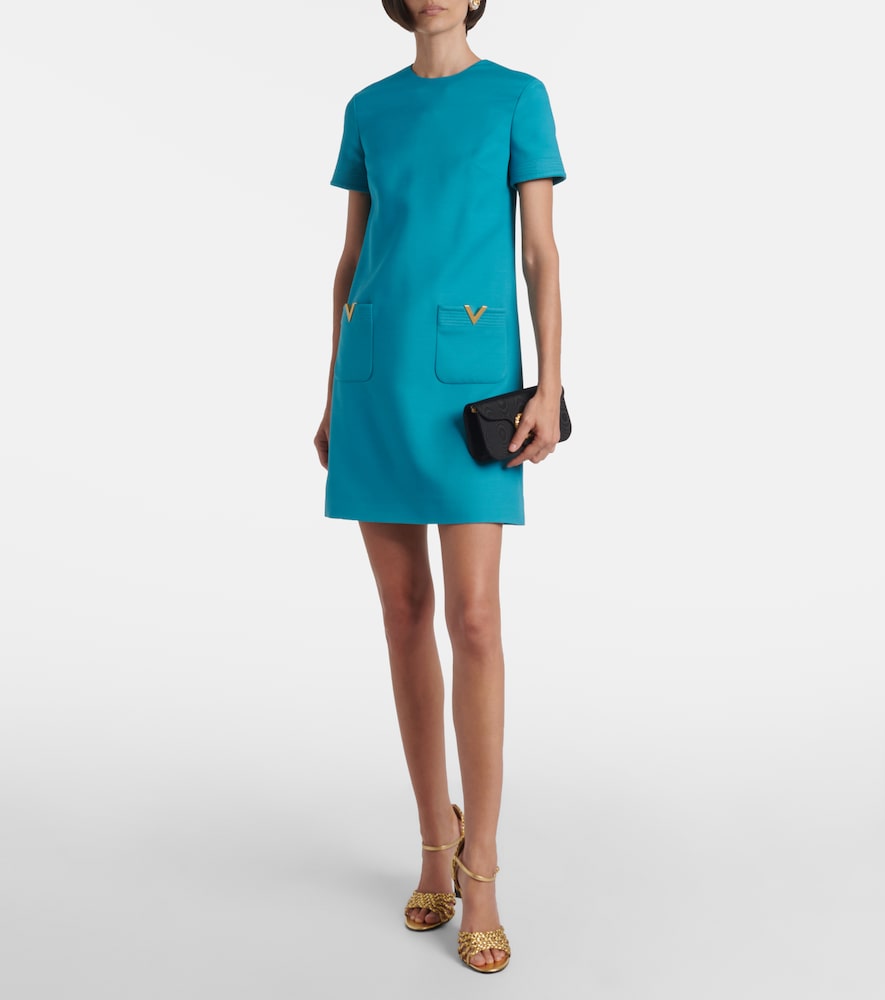 Valentino Crepe Couture minidress