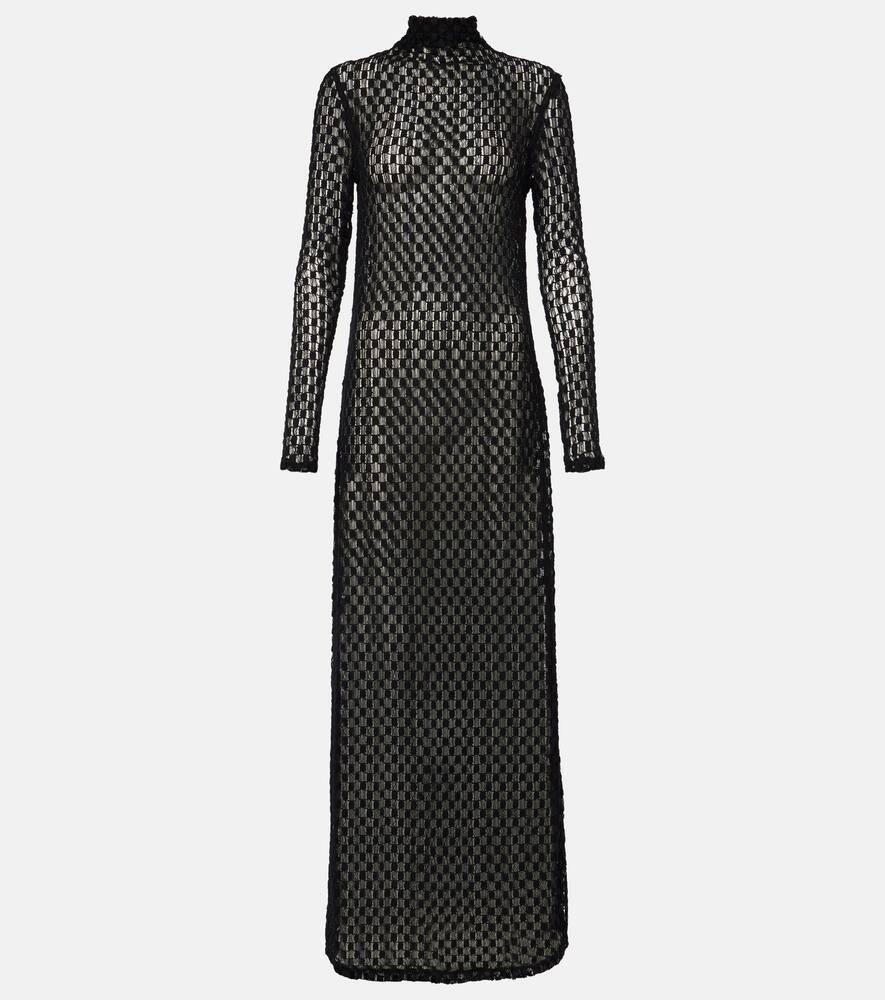 Róhe Cotton-blend lace maxi dress