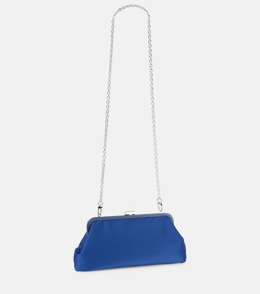 【Vivienne Westwood】 Dorothy embroidered satin clutch Vivienne Westwood Dorothy Embroidered Satin Clutch | ModeSens
