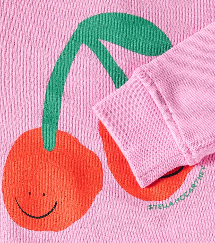  Stella Mccartney Kids Stella Mccartney Kids Baby Printed Cotton Jersey Sweatshirt 