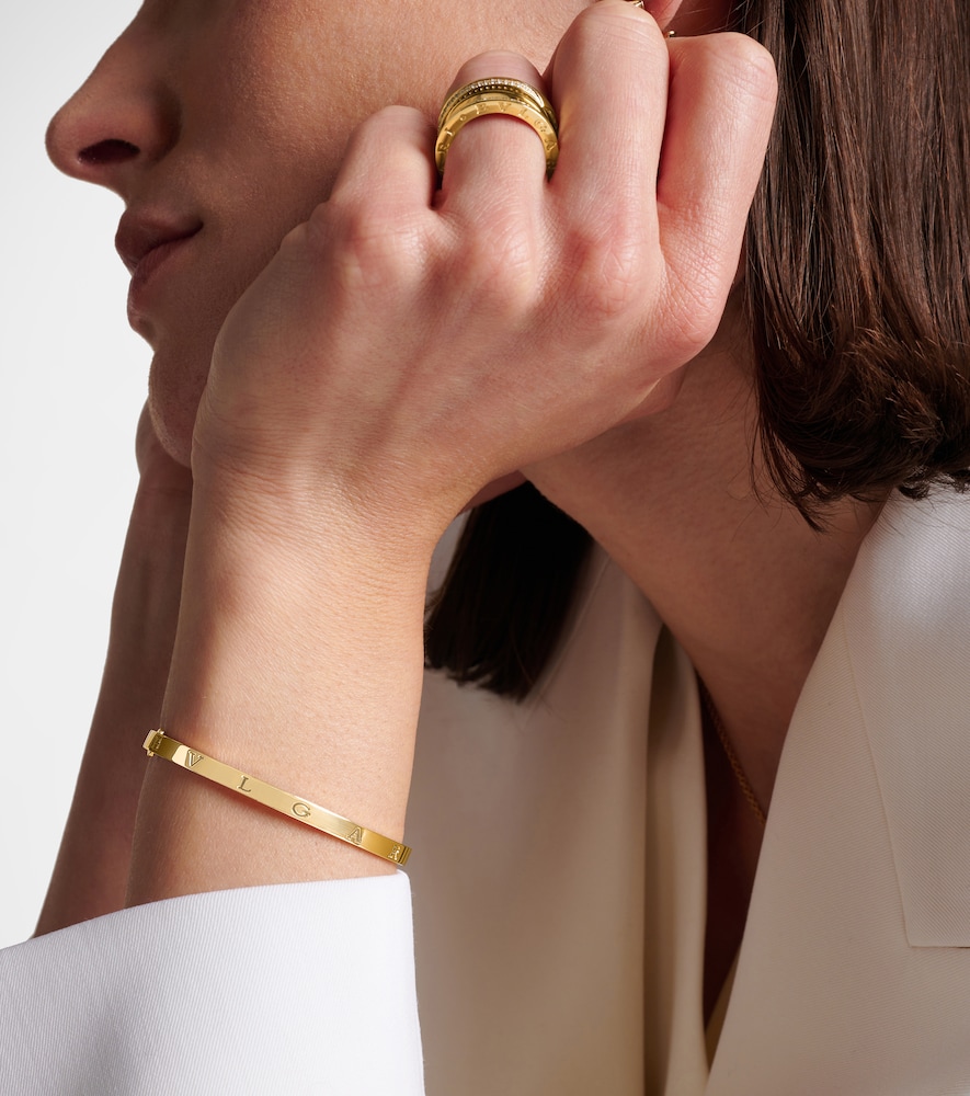  Bvlgari Bvlgari B.zero1 Essential 18kt Gold Bangle 