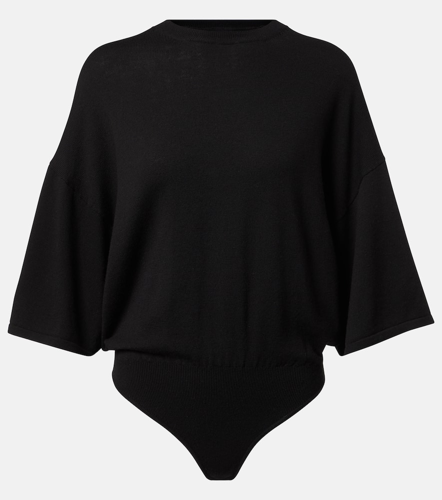 Simon wool-blend bodysuit