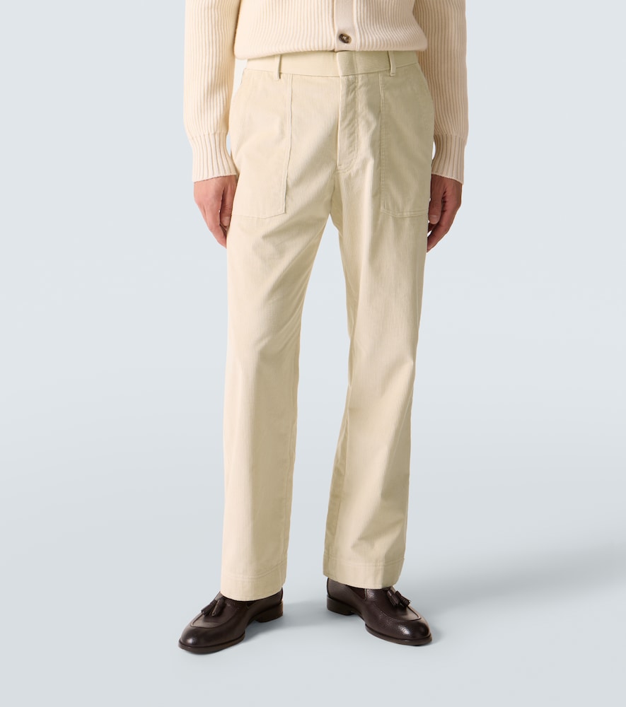  Brioni Brioni Gerade Hose Aus Cord 