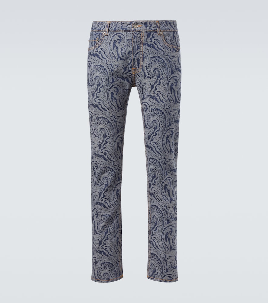 Etro Jean slim Roma motif cachemire 414 €
