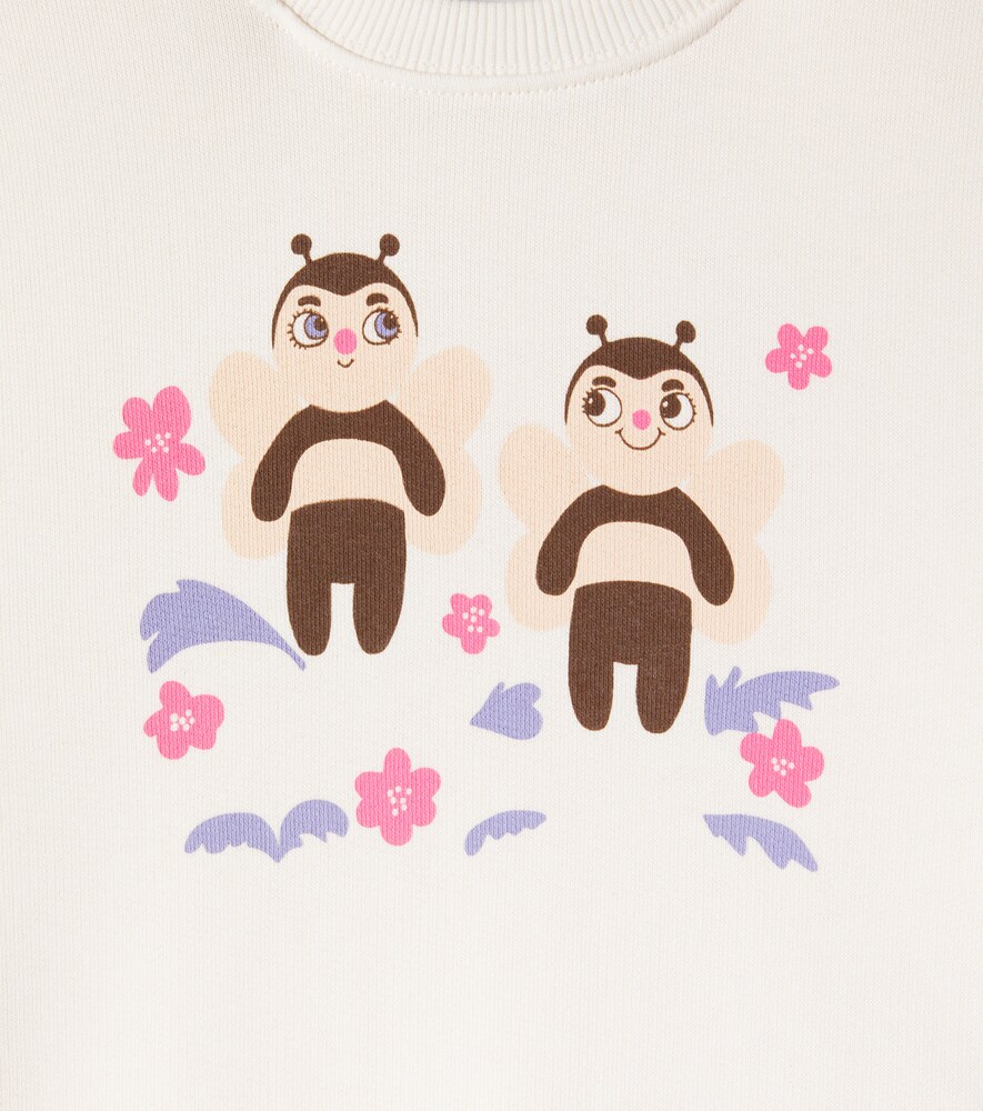  Mini Rodini Mini Rodini Printed Cotton Jersey Sweatshirt 