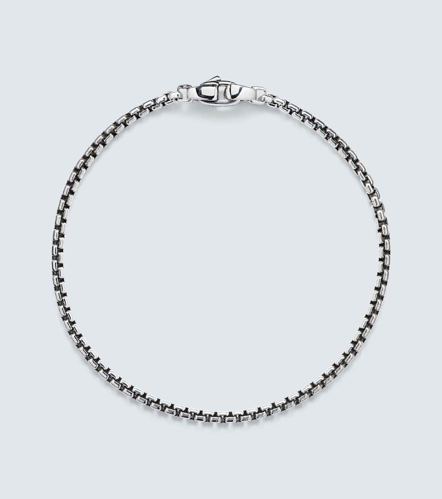 David Yurman Sterling silver chain bracelet