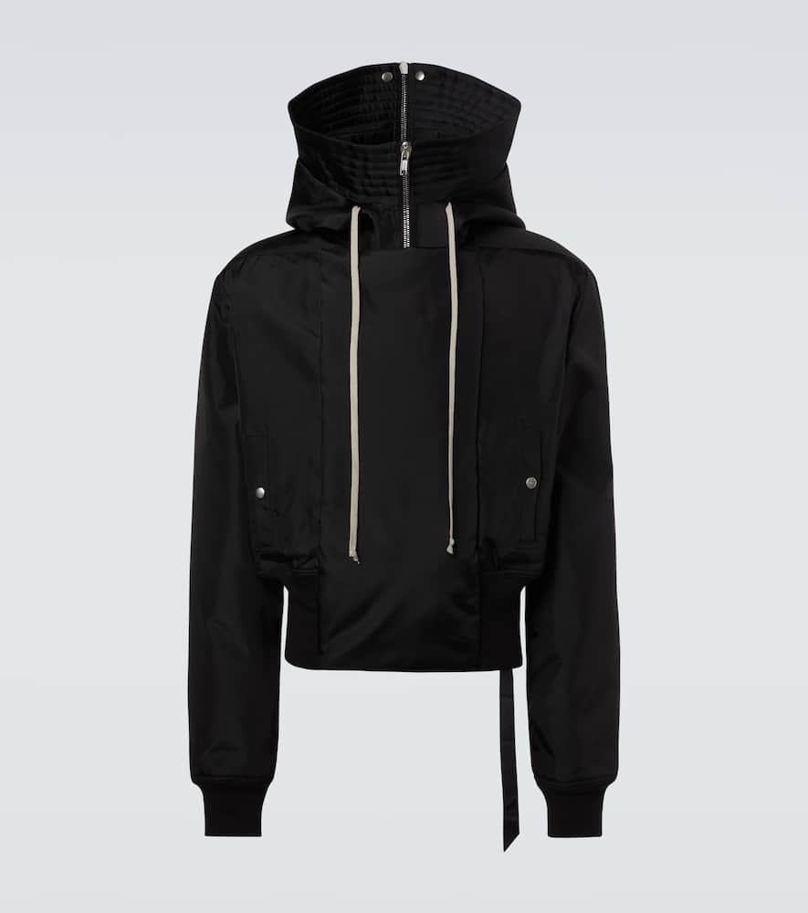 Rick Owens Drkshdw Alice Puffer Jacket In Black