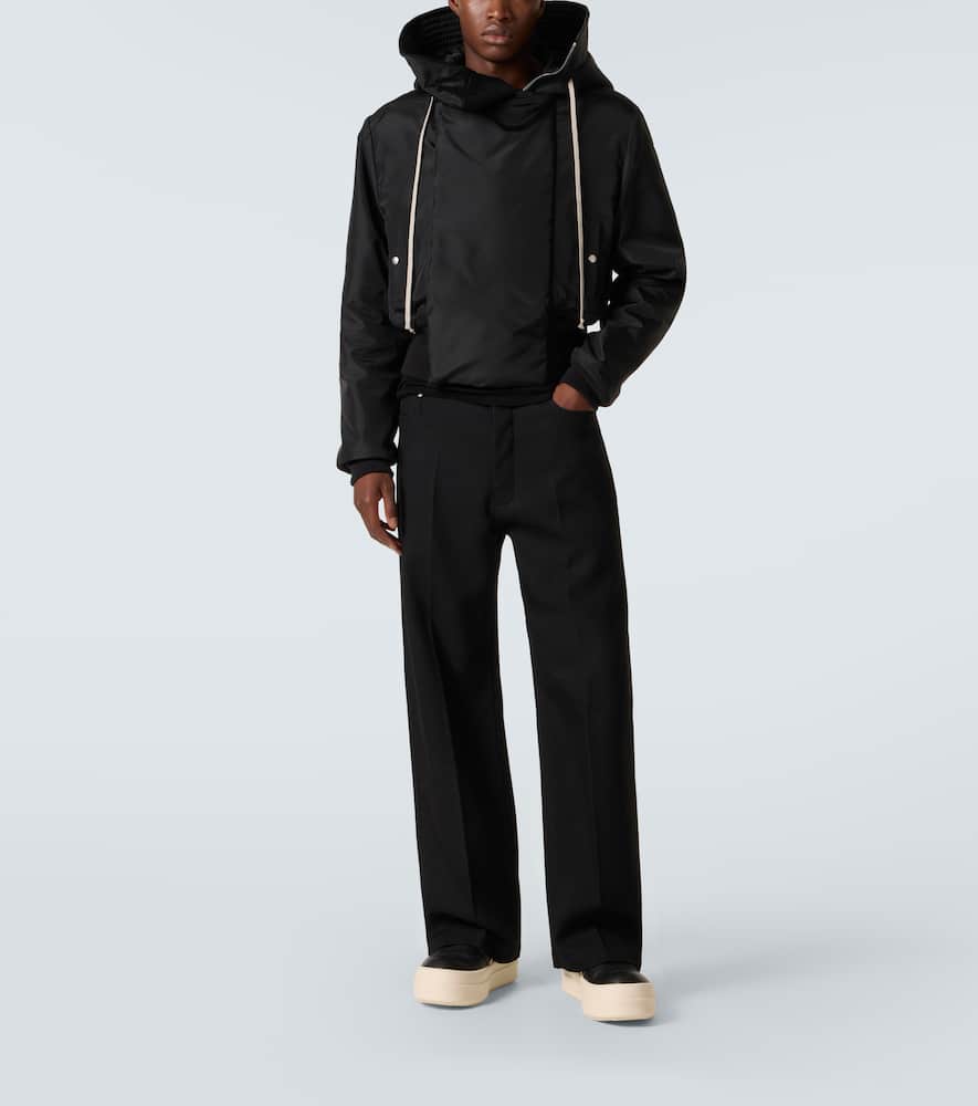 Rick Owens Drkshdw Alice Puffer Jacket In Black