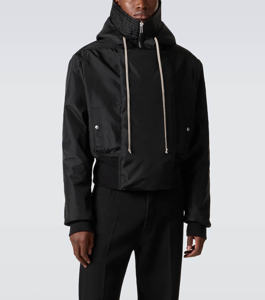 Rick Owens Drkshdw Alice Puffer Jacket In Black