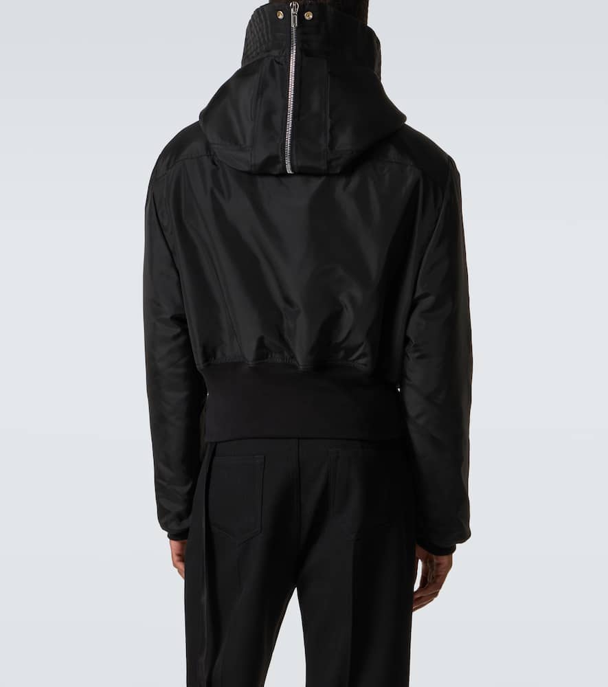 Rick Owens Drkshdw Alice Puffer Jacket In Black