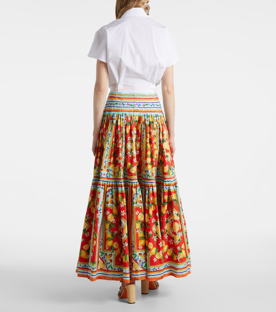 Dolce&Gabbana Cropped Cotton-Blend Shirt