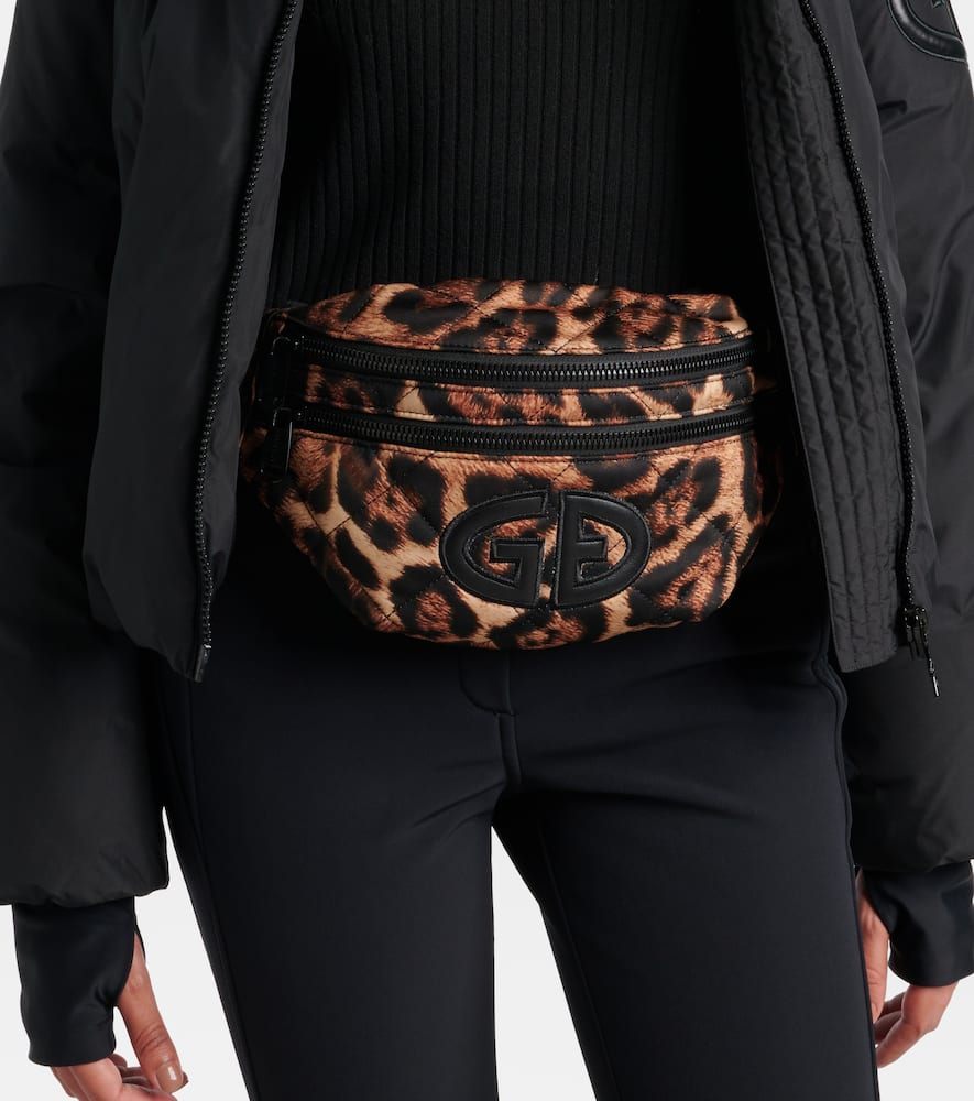 Goldbergh Loreana Small Printed Belt Bag In Multi