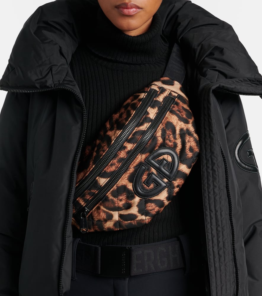Goldbergh Loreana Small Printed Belt Bag In Multi