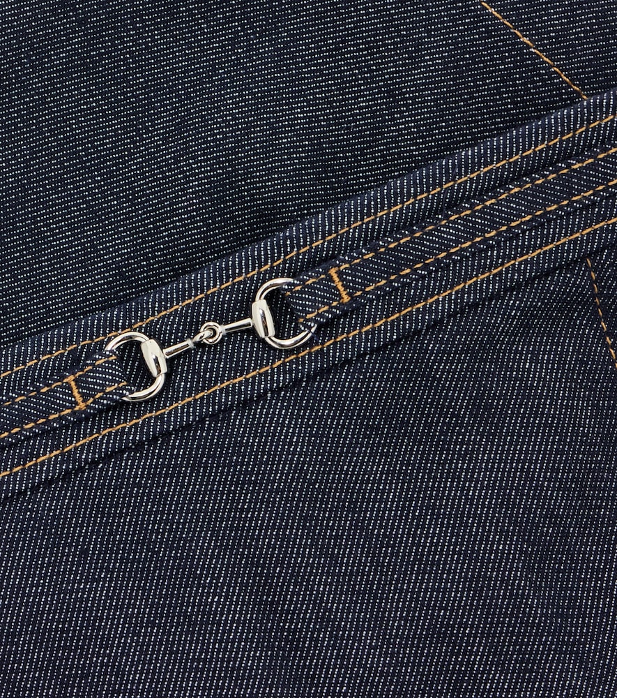  Gucci Kids Gucci Kids Jeansrock Horsebit 
