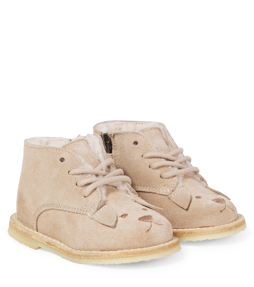 Bonpoint Baby Joss leather ankle boots