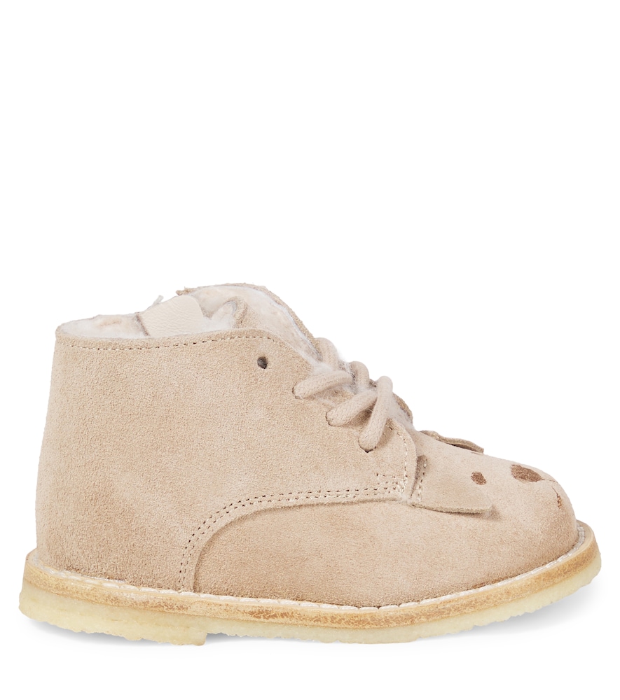  Bonpoint Bonpoint Baby Joss Leather Ankle Boots 
