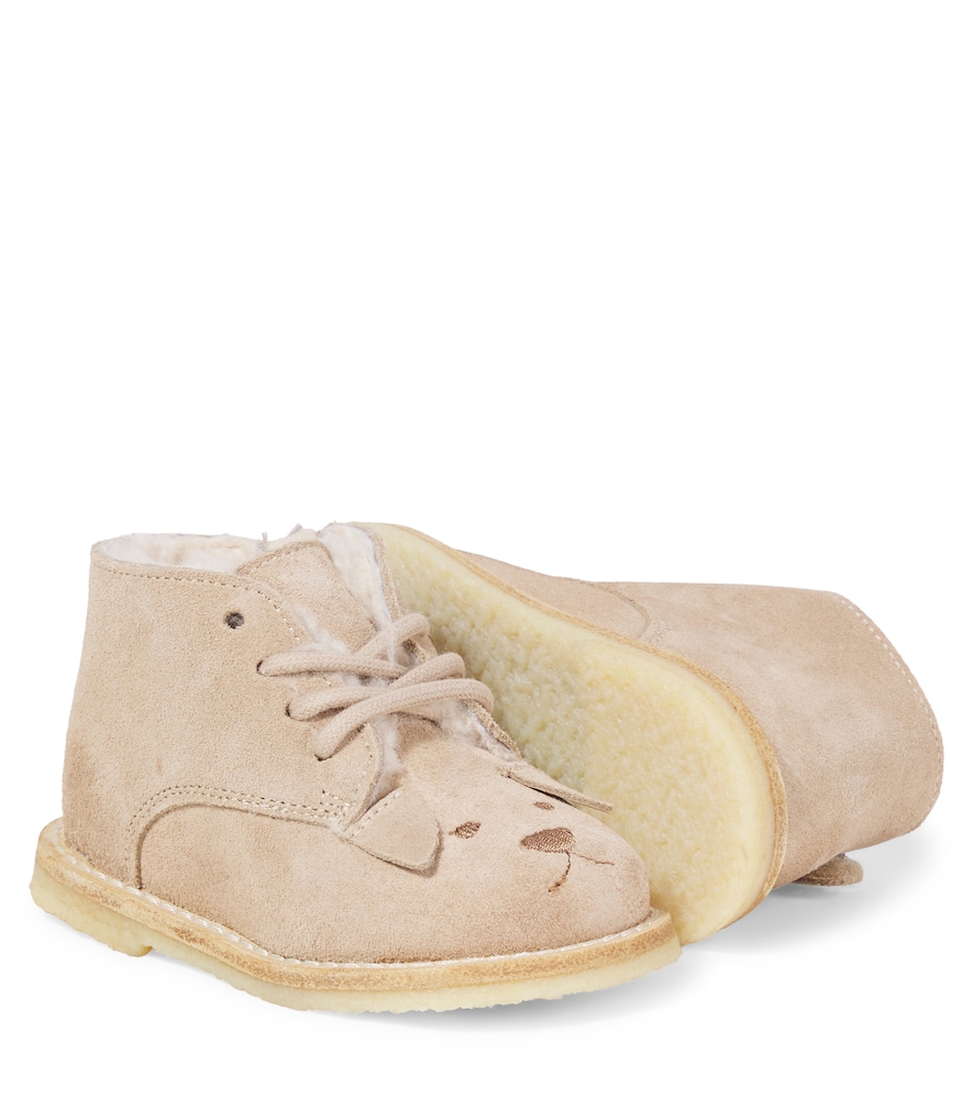 Bonpoint Bonpoint Baby Joss Leather Ankle Boots 