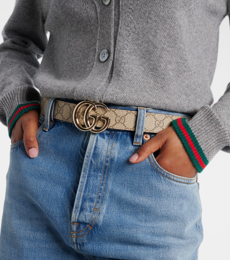 Gucci GG reversible leather belt