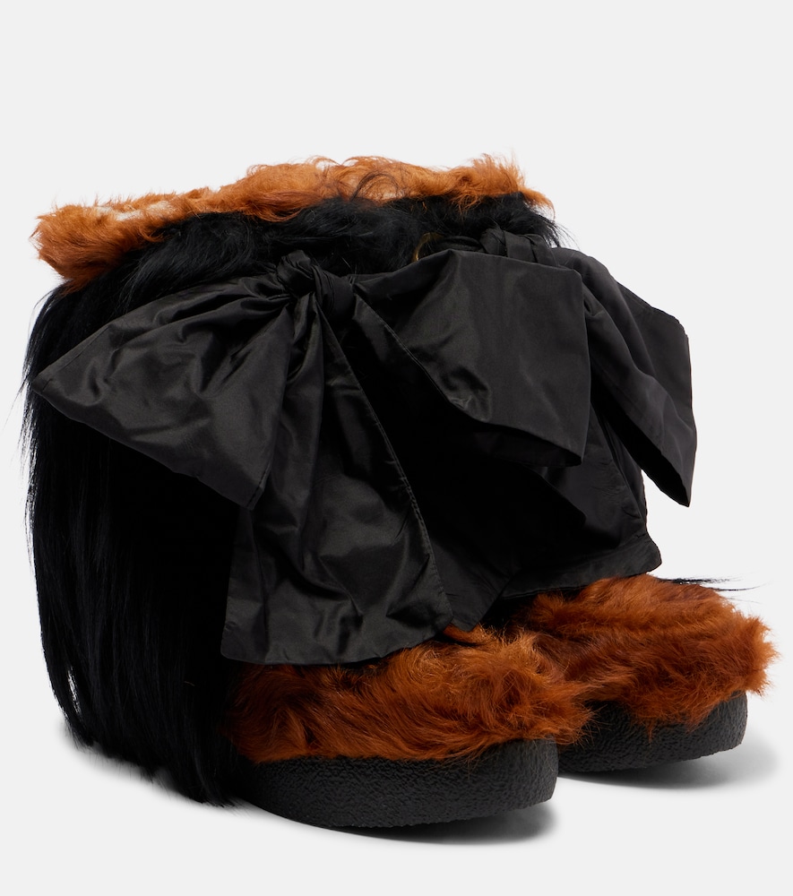 Valentino Garavani Stivali da neve Snowish in shearling
