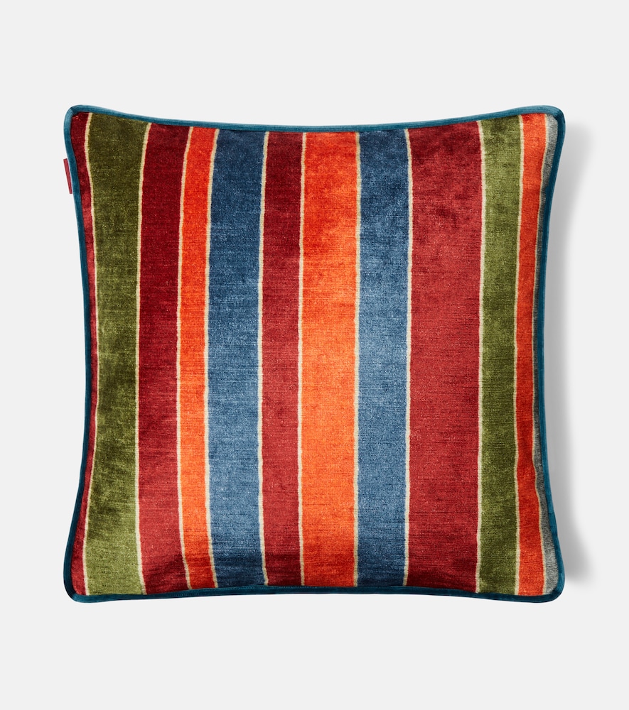  Etro Etro Nimphea Floral Velvet Cushion 